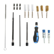 DURAFORCE 19PC Diesel Injector Seat Cleaning Set Engines Injector Seat Cleanner Brush Kit