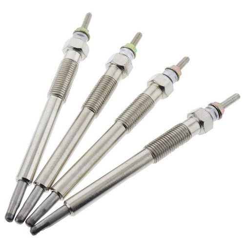 DURAFORCE 4X Glow Plugs for Kubota V2203-M-DI Engine Bobcat S130 S150 S175 Skid Steer