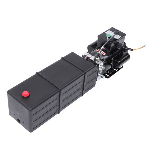 DURAFORCE Hydraulic Power Unit 16 Quart 4 Gallon Hydraulic Pump 3450RPM 2HP Single Phase