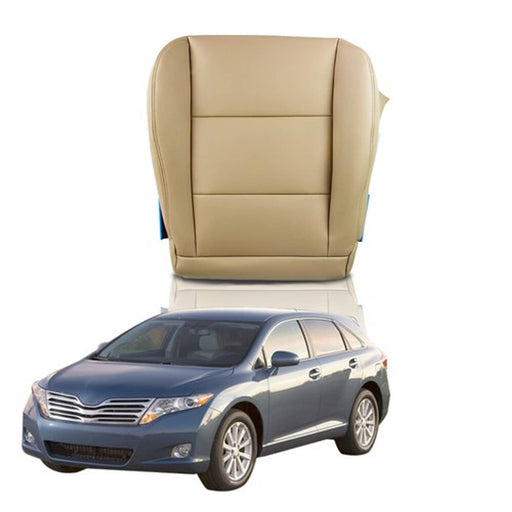 DURAFORCE For Toyota Land Cruiser 1998-2007 New Driver Bottom Leather Seat Cover Ivory Tan