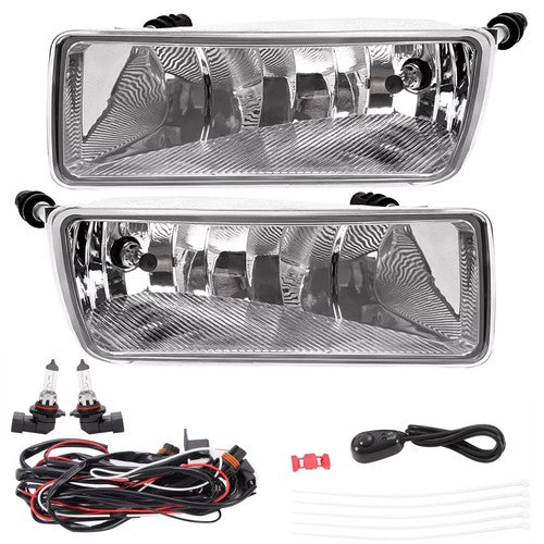 For Ford Explorer 2006-10 And Sport Trac 2007-10 Fog Lights With Bulbs And Wiring LH And RH