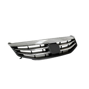DURAFORCE Front Radiator Bumper Grille Front Upper Chrome Grill for Honda Accord 2011-2012