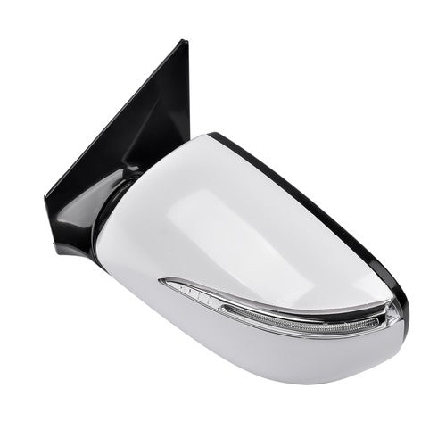 DURAFORCE White Left Mirror Power Heated Signal for Hyundai Santa Fe Sport 2.0L 2.4L 13-18
