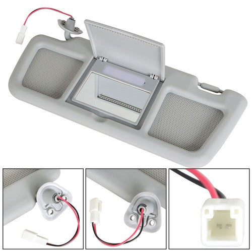 DURAFORCE For Mazda RX-8 2004 05 06-2011 Sun Visor Driver Left Side Gray FE88-69-320B-77