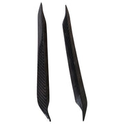 DURAFORCE 4PCS Carbon Fiber Front Bumper Side Blade Canard Fin for Subaru WRX VB S4