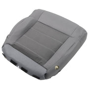 DURAFORCE Cloth Passenger Bottom Seat Cover&Foam Cushion Gray For Jeep Wrangler 2007-2012