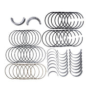 DURAFORCE Main & Rod Bearings Set & Piston Rings Kit For Chevy GMC LS Gen III IV 4.8L 5.3L