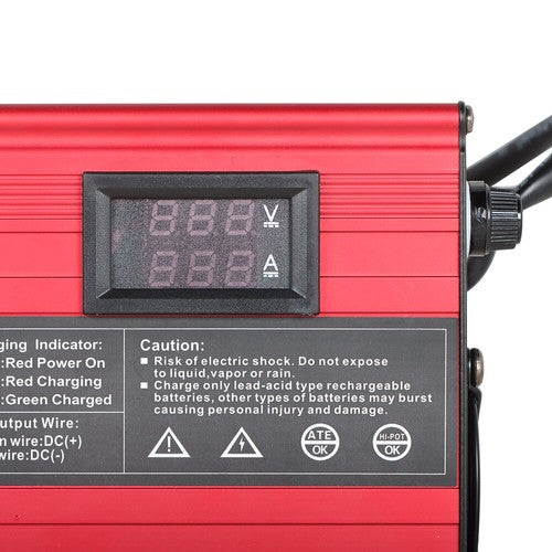 DURAFORCE Fit For EZGO RXV TXT Golf Cart 48V 10A Battery Charger "Triangle" 3 Pin Plug New