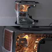 DURAFORCE Clear Lens Halogen Headlight Headlamp For Ford F250 F350 F450 2020-2022 RH Side