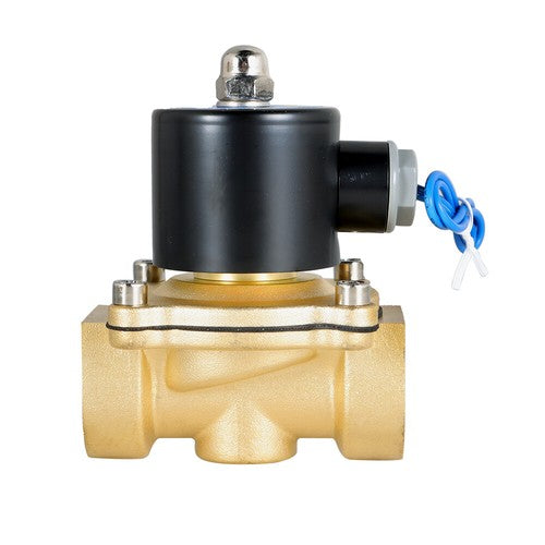 DURAFORCE AC 110V 120V Volt NC 1" NPT Electric Solenoid Valve Brass Water Air Gas