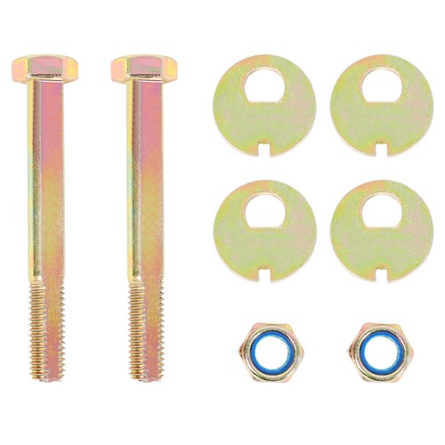 DURAFORCE Front Lower Control Arm Cam Bolt Kit for 97-18 Jeep Wrangler TJ JK Alignment