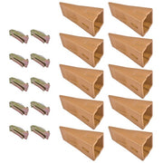 DURAFORCE X290 Sharp Bucket Teeth/Tooth with K290S Flexpins Fit for Mini Excavator 10Pcs