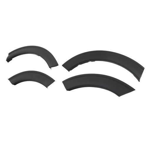 DURAFORCE NEW 4Pcs Wheelhouse Molding Fender Flares Left For Ford Explorer 2020 2021 2022