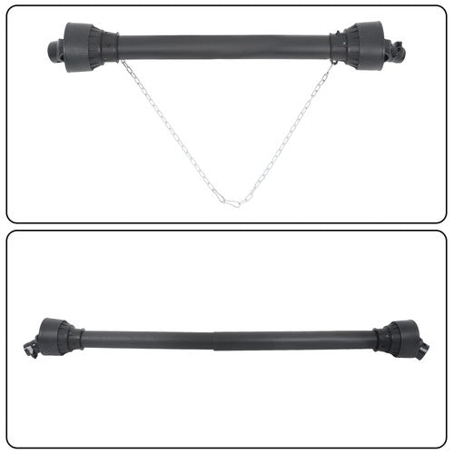 DURAFORCE 39-55" PTO Shaft PTO Driveshaft for Tractor 1-3/8" T4 Spline/Round Ends New