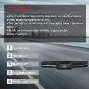 DURAFORCE Rear Steel Bumper Roll Pan For Chevy S10 GMC S15 Sonoma Pickup 1982-1993 Black
