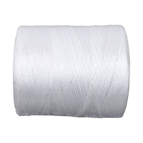 DURAFORCE 6300ft 156lbs Tensile Strength Polypropylene Tying Twine white, Polypropylene