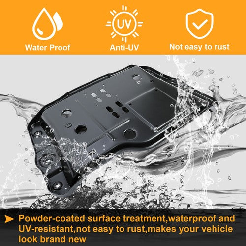 Transmission Skid Plate Crossmember Powder Coated for Jeep Wrangler TJ 1997-2002