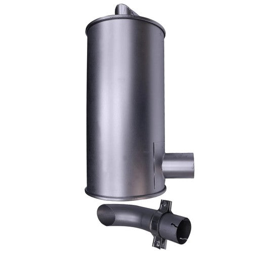 DURAFORCE 4649870 Muffler for HITACHI EXCAVATOR EX120-2 EX120-3 EX120-1 EX150-1 4BD1 4BG1