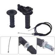 DURAFORCE 7/8" 22mm Motorcycle Twist Throttle Handle Grip W/ Cable 50-250CC Dirt Bike ATV