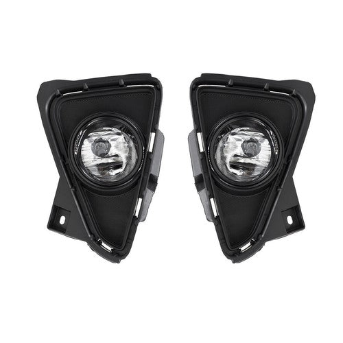 DURAFORCE For 2016 2017 2018 Toyota RAV4 16-18 Bumper OE Factory Clear Fog Lights Lamps