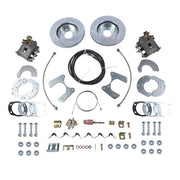 DURAFORCE For 1964-77 Rear Disc Brake Conversion Kit for 10 &12 Bolt for Chevrolet Pontiac