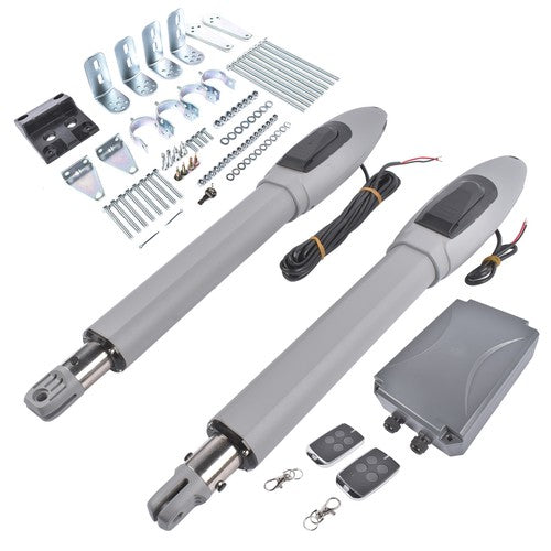 DURAFORCE Automatic Dual Swing Gate Opener Kit Remote Control For Doors up to 300kg*2 110V