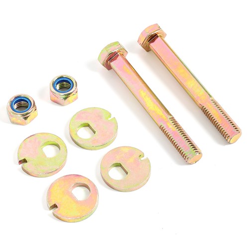 DURAFORCE Front Lower Control Arm Cam Bolt Kit for 97-18 Jeep Wrangler TJ JK Alignment