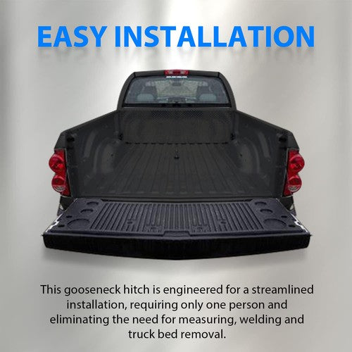 Underbed Gooseneck Trailer Hitch Kit for Dodge Ram 1500 2500 3500HD 2003 2012