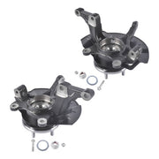 DURAFORCE 2PCS Front Loaded Steering Knuckle & Wheel Bearing Hub For Kia Soul 2014-2016