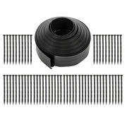 DURAFORCE Flexible Garden Landscape Edging No Dig Lawn Edging Border With Anchoring Spikes