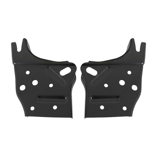 DURAFORCE For Toyota Tacoma 2016-2023 Powdercoated Black Rear Step Bumper W/o Sensor Holes