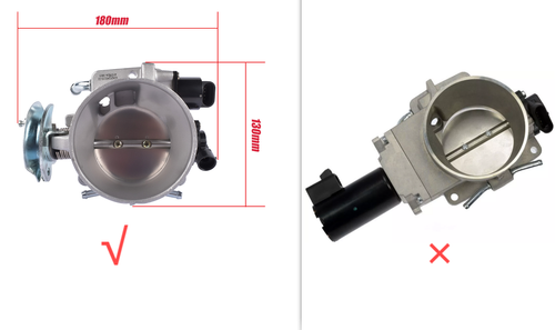 DURAFORCE Throttle Body For 2000 2001 2002 GMC Yukon XL Sierra 1500 2500 88984260