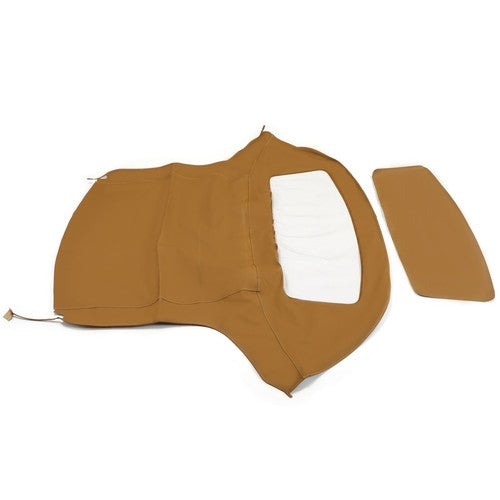 Tan Convertible Soft Top Replacement with Plastic Window for BMW Z3 1996-2002