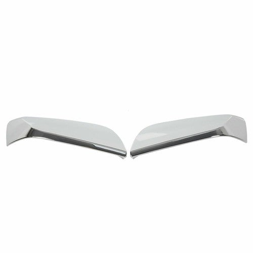 Clip On Triple Mirror Covers Trims for Chevy Impala 2014 2020 Replacement Chrome