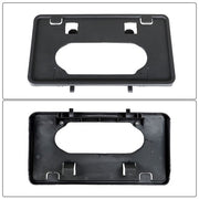 DURAFORCE For 2009-2014 Ford F-150 License Plate Frame Bracket & Bumper Guards Pads Front