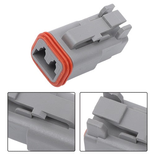 DURAFORCE 2 Pin Connector 10 Sets DT04-2P DT06-2S with Solid Contacts 14-20AWG