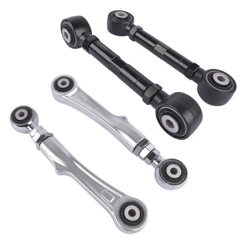 DURAFORCE 2x Rear Camber Arms + 2x Toe Arms Kit Adjustable for Tesla Model X / S 2013-2020