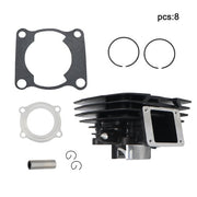 DURAFORCE Fit For YAMAHA DT125 DT 125 1974-1981 56mm QMP-J00436 Piston Cylinder Gasket Kit