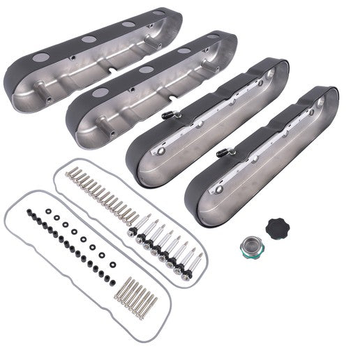 DURAFORCE Aluminum Engine Valve Covers for All LS Engines Using LS1 LS2 LS3 LS6 LS7 Coils