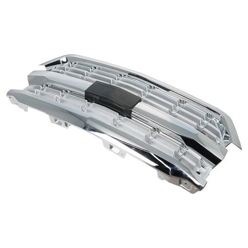 DURAFORCE 84374385 Front Upper Bumper Grille Chrome Fit For Chevy Silverado 1500 2016-2018