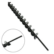 DURAFORCE Auger Drill Bit 1.75" x 24" Garden Plant Flower Bulb Rapid Planter Spiral