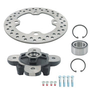 DURAFORCE Front Wheel Hub Bearing Studs Brake Rotor For Polaris Ranger 570 900 1000 13-19