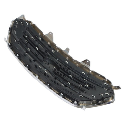 DURAFORCE Primed New Front Upper Grille+Front Bumper Cover Fit For Ford Taurus 2013-2019