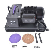 DURAFORCE Lawn Mower Blade Sharpener 2/3HP 500W AC120V 60Hz with Sandpaper & 40° Bracket