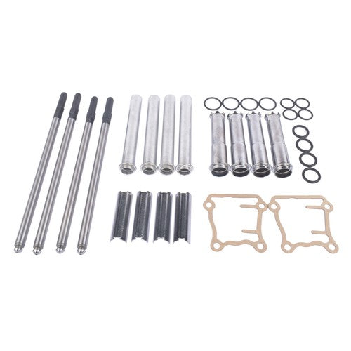 DURAFORCE Adjustable Pushrod&Cover Kit For Harley-Davidson 1999-2017 Touring Softail Dyna