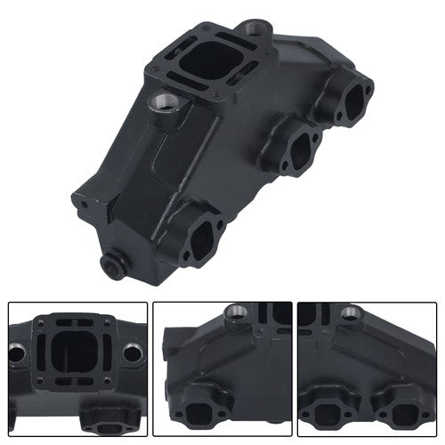 DURAFORCE 2× Exhaust Manifold For MerCruiser GM V6 1985-2002 175 185 205 262 4.3L 99746A17