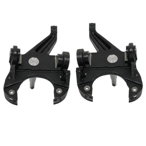DURAFORCE For Chevy C-10 R10 2WD 1973-1987 Black 3''Drop Lowering Spindles w/1.25"Rotor