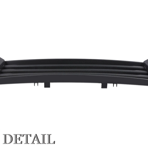 DURAFORCE Front Bumper Cover Lower Grille Trim Panel for 2015-2017 for Ford F150 Black