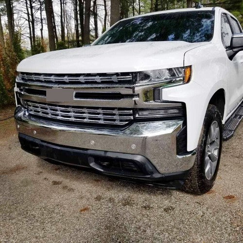 Snap On Chrome Grille Trim Molding Covers for 19 21 Chevy Silverado 1500 LT RST