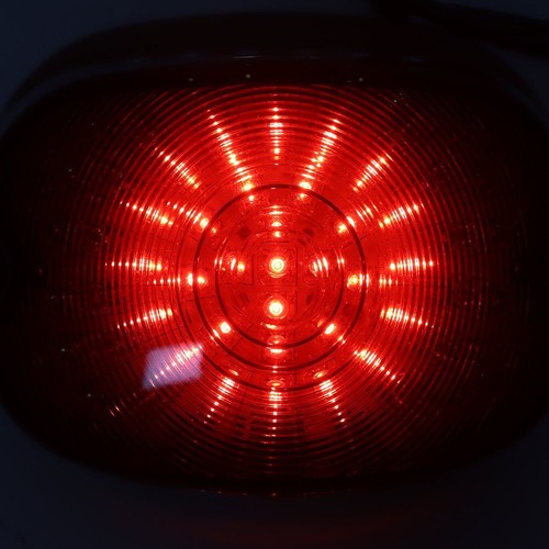 DURAFORCE LED Rear Tail Light Brake Smoke Touring Dyna Glide Softail Sportster NEW